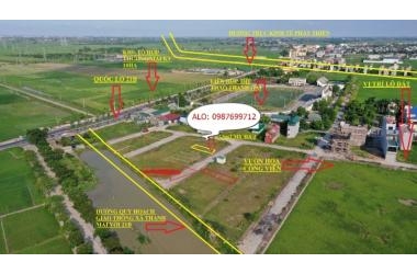Bán đất đấu giá My Hạ 3, sát QL 21B, tương lai tươi sáng, đầu tư chắc chắn thắng